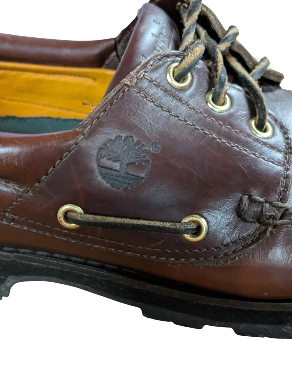 Timberland brown leather